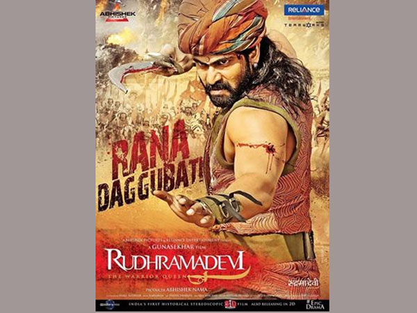 Rudramadevi : Rana Daggubati as Chalukya Veerabhadra Rudramadevi : Rana Daggubati as Chalukya Veerabhadra