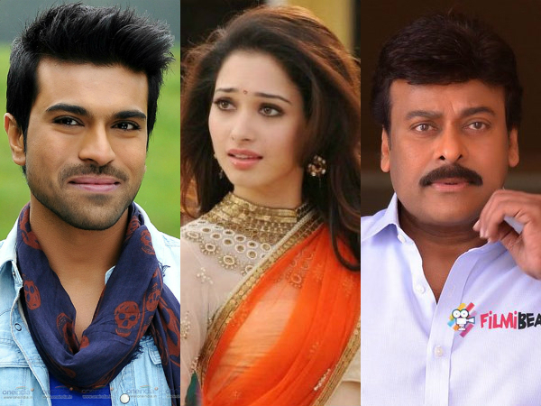 Tamanna To Groove Alongside Chiranjeevi & Ram Charan in Bruce Lee Tamanna To Groove Alongside Chiranjeevi & Ram Charan in Bruce Lee