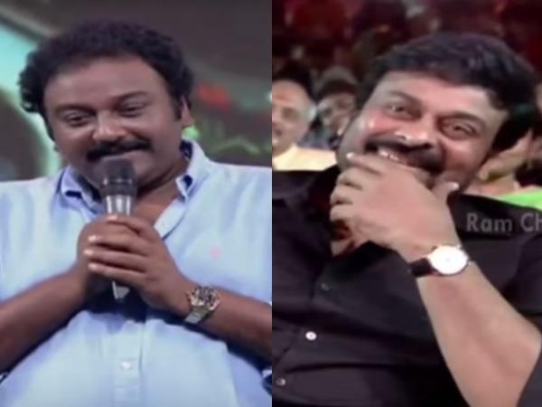 VIDEO: V V Vinayak Hints At Kaththi Remake, Watch Chiranjeevi's Reaction VIDEO: V V Vinayak Hints At Kaththi Remake, Watch Chiranjeevi's Reaction