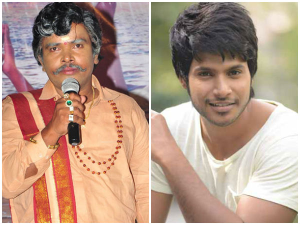 Sampoornesh Babu and Sandeep donation Sampoornesh Babu and Sandeep donation