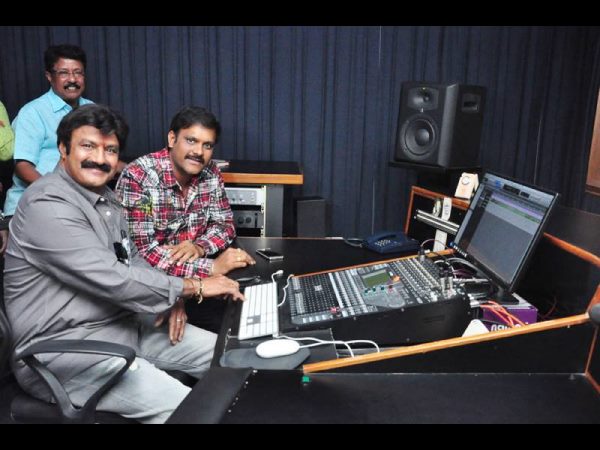 Balakrishna with Villan Kabir Duhan Singh Balakrishna with Villan Kabir Duhan Singh