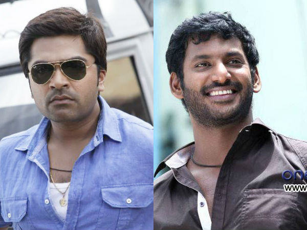 Simbu thrashes Vishal on Nadigar Sangam issue Simbu thrashes Vishal on Nadigar Sangam issue