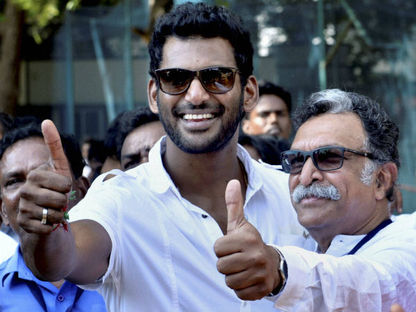 విశాల్ కు గాయం