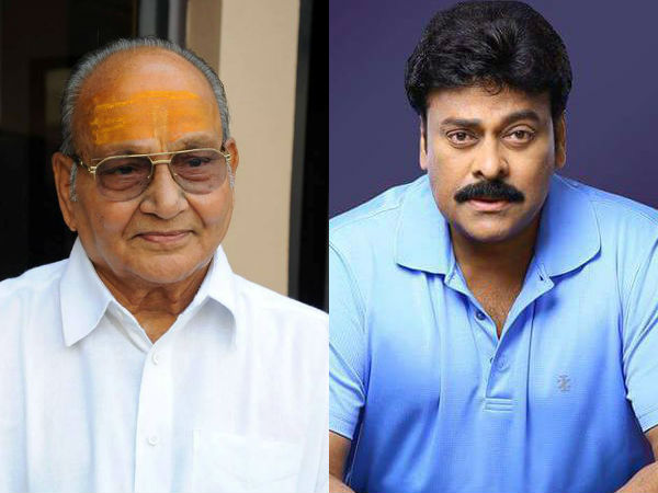 Vishwanath's sensational comments on Mega Star Chiranjeevi! Vishwanath's sensational comments on Mega Star Chiranjeevi!