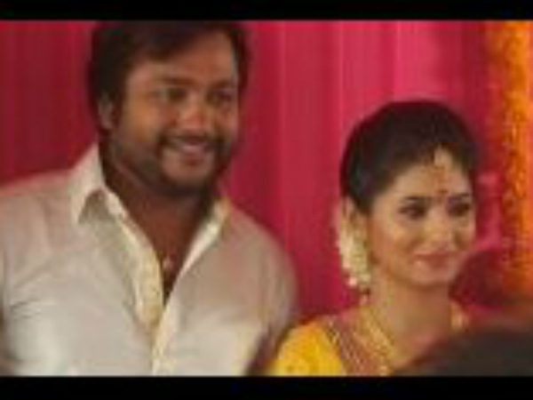Bobby Simha and Reshmi Menon's engagement Bobby Simha and Reshmi Menon's engagement