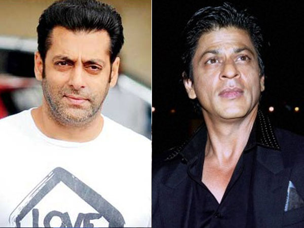 Salman Khan and Shah Rukh Khan dance to each other's tunes Salman Khan and Shah Rukh Khan dance to each other's tunes