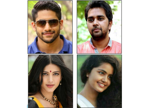 Nagachaitanya and Shriti Haasan Nagachaitanya and Shriti Haasan