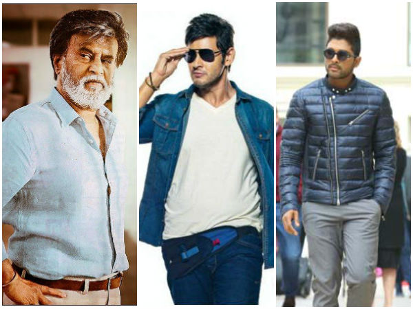 Rajini, Mahesh, Bunny To Compete Rajini, Mahesh, Bunny To Compete