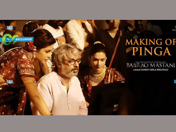 Bajirao Mastani 'S Pinga Song Making Bajirao Mastani 'S Pinga Song Making