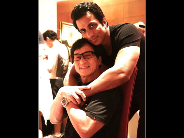 Jackie Chan New Year gift to Sonu Sood Jackie Chan New Year gift to Sonu Sood