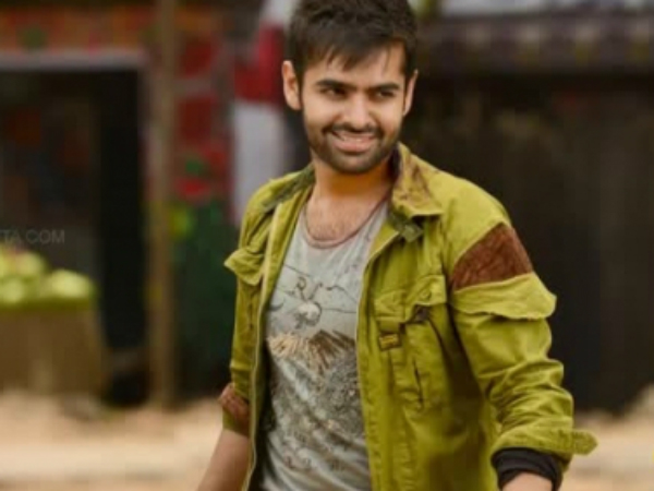 Hero Ram furious on a TV channel Hero Ram furious on a TV channel