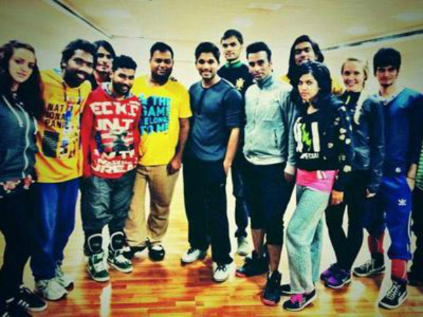 Allu Arjun debuts as singer Allu Arjun debuts as singer