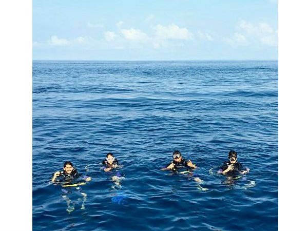 Nagarjuna and Akhil, Naga Chaitanya Caught in Maldives Nagarjuna and Akhil, Naga Chaitanya Caught in Maldives