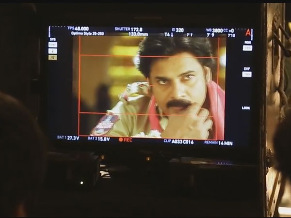 Pawan's Sardaar Gabbar Singh Making Video - 1 Pawan's Sardaar Gabbar Singh Making Video - 1