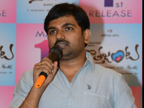 Huge demand for director Maruthi's scripts Huge demand for director Maruthi's scripts