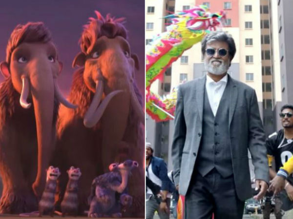 Rajinikanth's Kabali: Tribute To Thalaivar from Ice Age:5 gang Rajinikanth's Kabali: Tribute To Thalaivar from Ice Age:5 gang