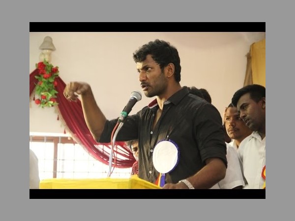 హామీలను విశాల్ మంటగలిపారు