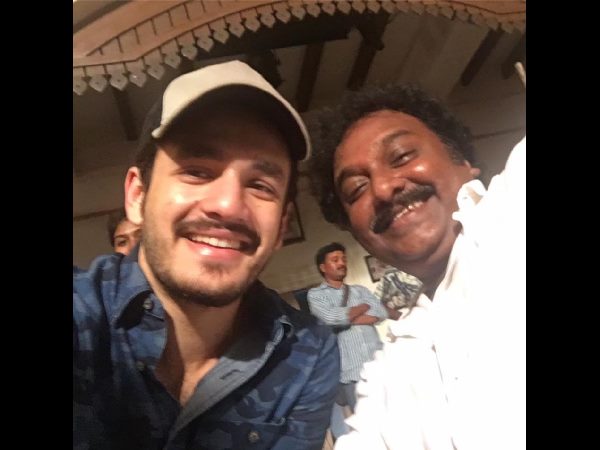 సెట్లో అఖిల్