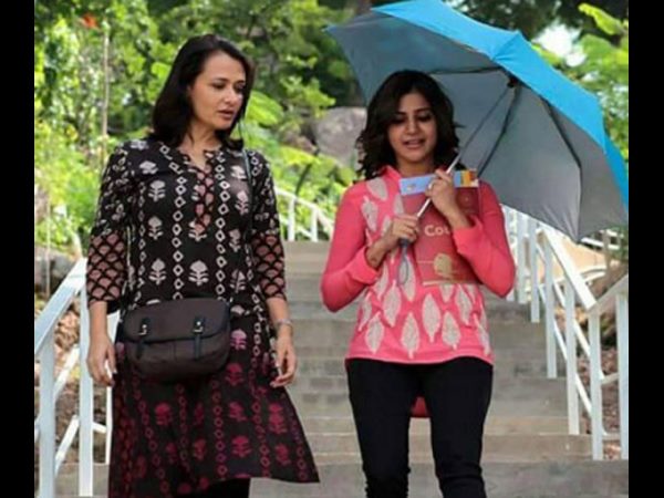 Samantha Spotted With Amala Akkineni at annapoorna studios Samantha Spotted With Amala Akkineni at annapoorna studios