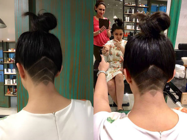 Charmme Kaur Buzzed It Off To Become Trendsetter with UnderCut Charmme Kaur Buzzed It Off To Become Trendsetter with UnderCut