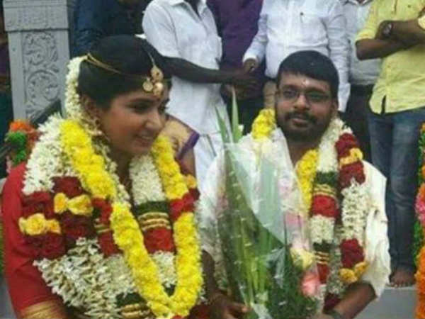 Director Raju Murugan, VJ Hema Sinha enter wedlock Director Raju Murugan, VJ Hema Sinha enter wedlock
