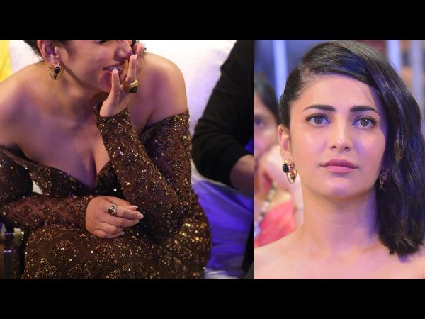 Shruti Hot Clevage Show In Premam Telugu Audio Launch Shruti Hot Clevage Show In Premam Telugu Audio Launch