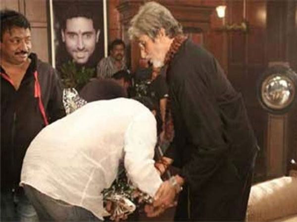 Balayya touched the feet of Megastar Amitab bacchan Balayya touched the feet of Megastar Amitab bacchan
