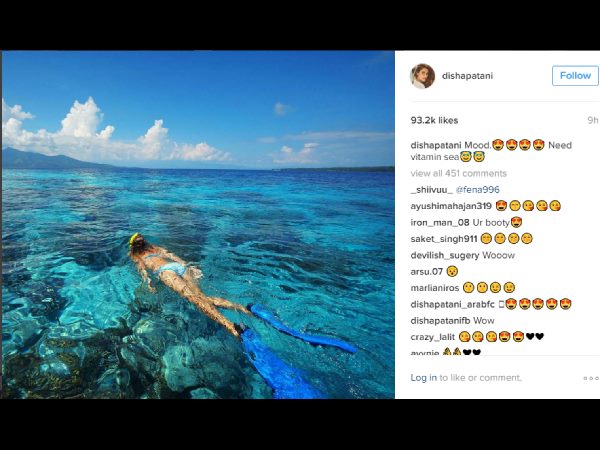 Disha Patani Enjoying In HOT Bikini At Beach Disha Patani Enjoying In HOT Bikini At Beach