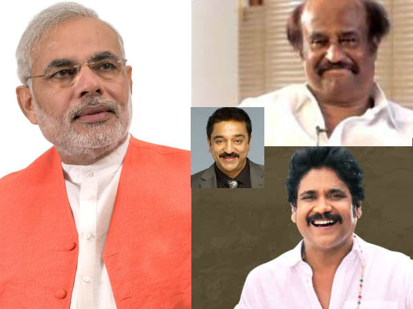 PM Modi Replies to Rajinikanth, Nagarjuna PM Modi Replies to Rajinikanth, Nagarjuna