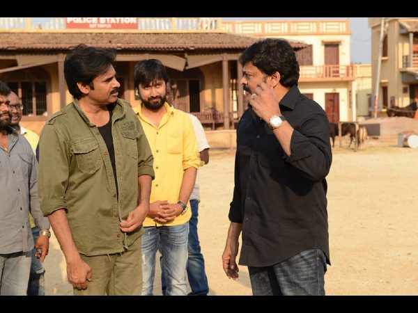 pavan kalyan helps his brother Megastar chiranjeevi pavan kalyan helps his brother Megastar chiranjeevi