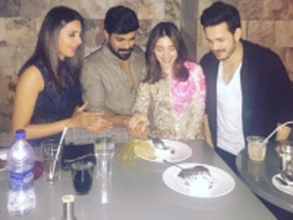 Rakul Preet singh, Tamanna had fun at Milky beauty Birth day bash Rakul Preet singh, Tamanna had fun at Milky beauty Birth day bash