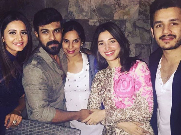 Rakul Preet singh, Tamanna had fun at Milky beauty Birth day bash Rakul Preet singh, Tamanna had fun at Milky beauty Birth day bash