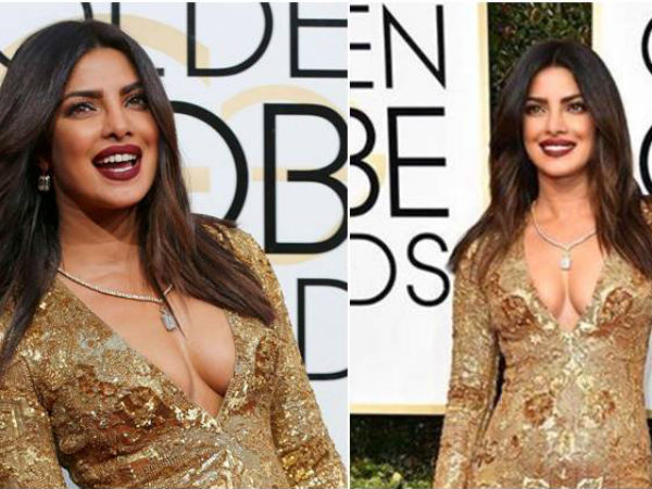 Priyanka Chopra brings the "golden Globes" Priyanka Chopra brings the "golden Globes"