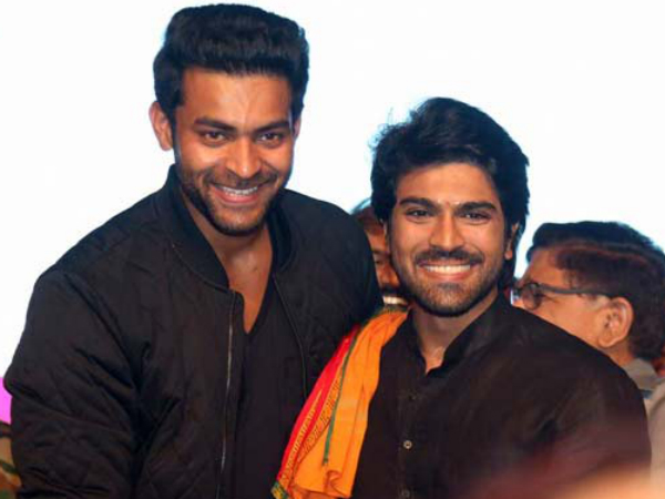 Krish Rayabari with Ram Charan Krish Rayabari with Ram Charan