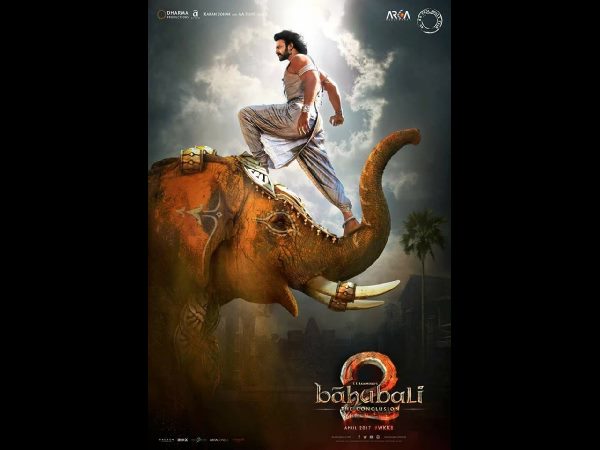 Bahubali 2 Team released a poster With prabhas as Amarendra bahubali Bahubali 2 Team released a poster With prabhas as Amarendra bahubali