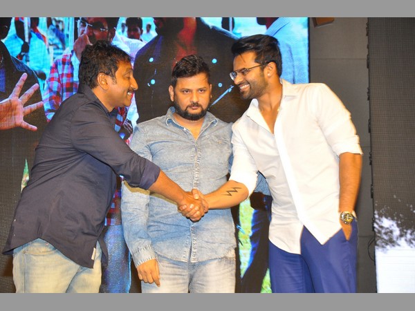 Sai Dharam Remember Pawan at Winner Pre Release Event Sai Dharam Remember Pawan at Winner Pre Release Event