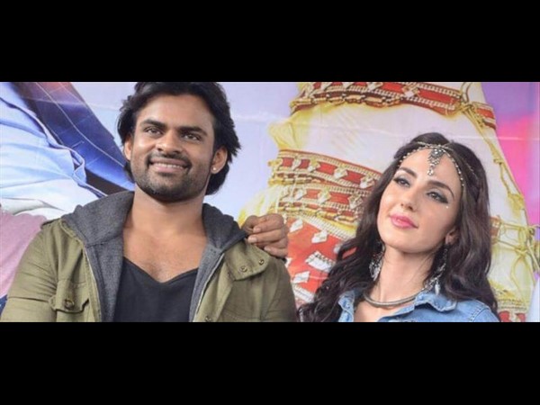 Sai Dharam Tej Love on Larissa Bonesi Sai Dharam Tej Love on Larissa Bonesi