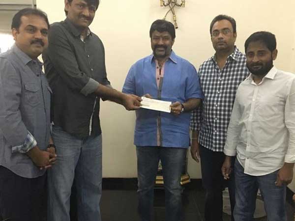 జూనియర్ వల్ల వచ్చిన విరాళం