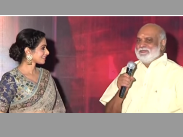 Raghavendra Rao wants to direct a movie with Sridevi again Raghavendra Rao wants to direct a movie with Sridevi again