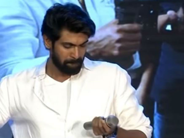 రానా కంటతడి..