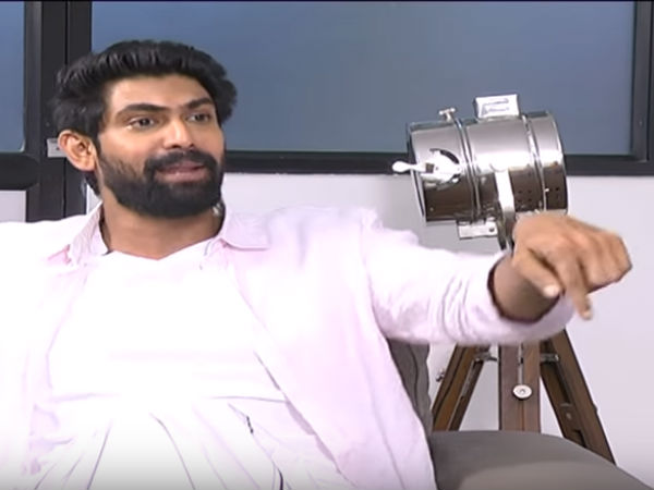 రానా అంత కోపం చూపించటం