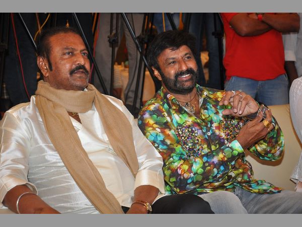 బాలయ్య మందు పాట గురించి మోహన్ బాబు