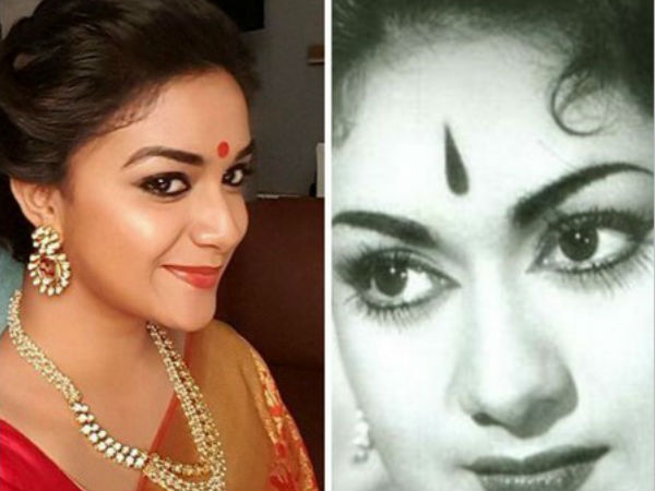 Keerthy Suresh Transformed into Mahanati Keerthy Suresh Transformed into Mahanati