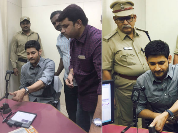Mahesh Babu At RTA khairatabad Office Mahesh Babu At RTA khairatabad Office