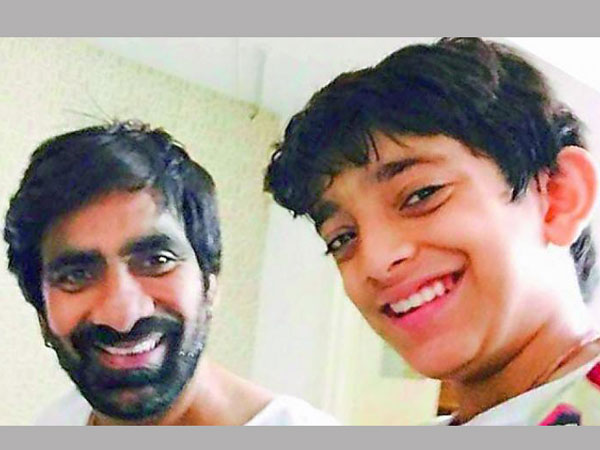 Ravi Teja sun Mahadhan to act in Ravi Teja sun Mahadhan to act in