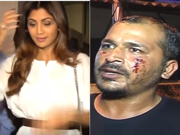 Bouncers beat up paparazzi for clicking pictures of Shilpa Shetty Bouncers beat up paparazzi for clicking pictures of Shilpa Shetty