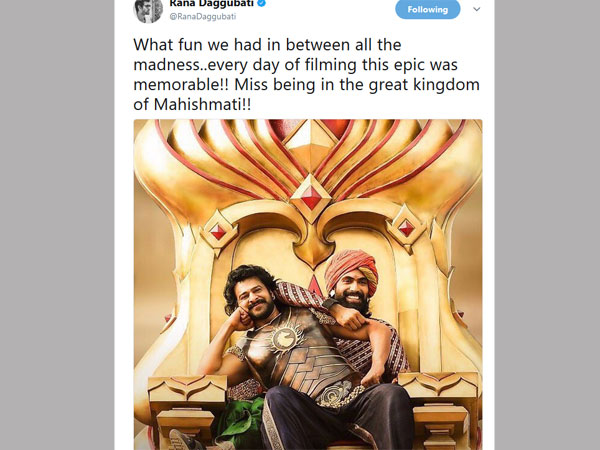 బాహుబలి ఓ అద్భుతం..