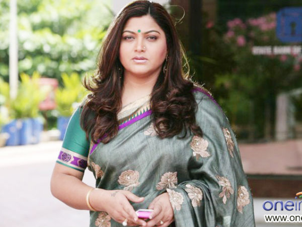 ఖుష్బూ మద్ధతు