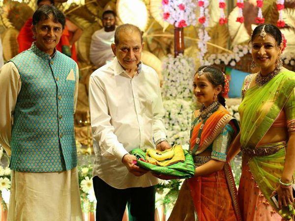 మనవరాలితో కలిసి కృష్ణ