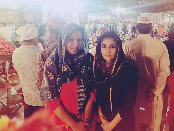 Nayanthara Visits Ajmer Sharif Dargah Nayanthara Visits Ajmer Sharif Dargah